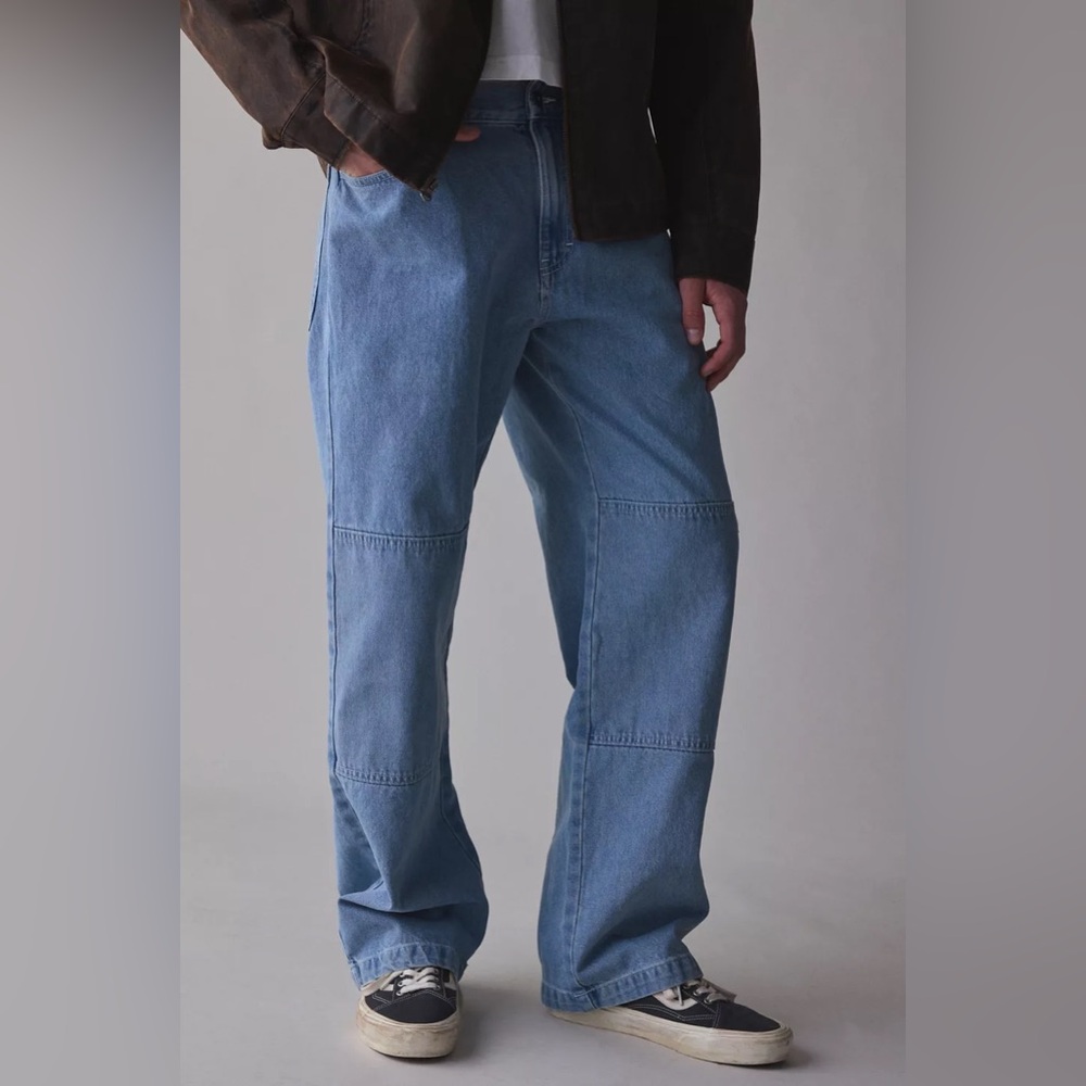Dickies Vintage Light Blue Denim Workwear Pants